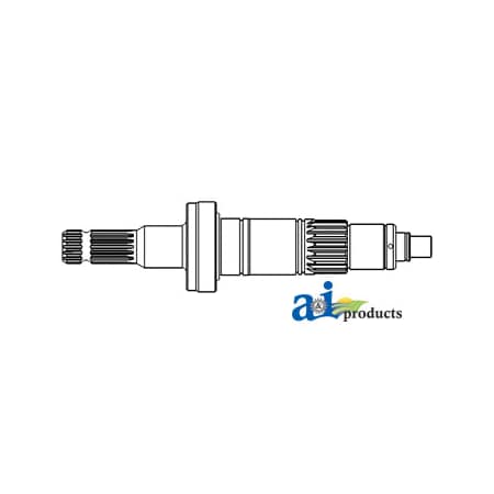 A & I Products Shaft, PTO 1000 RPM 22" x5" x6" A-139256C1
